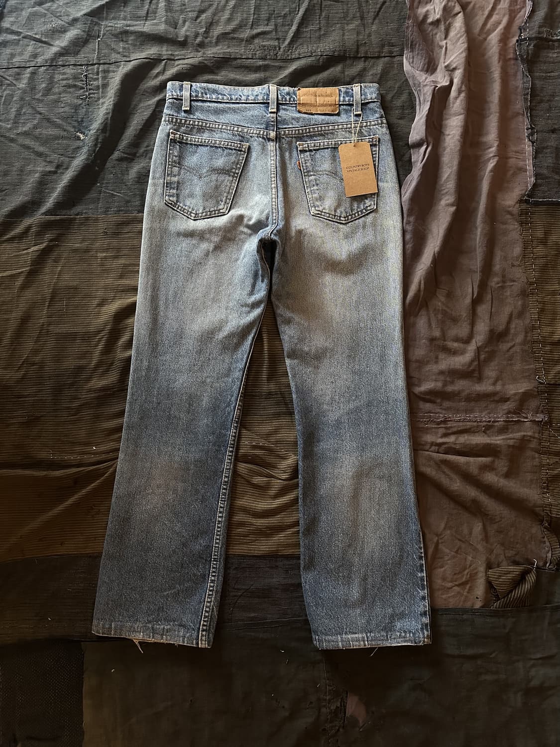 90s USA Levis 517 Boots Cut Denim Pants 상품이미지5