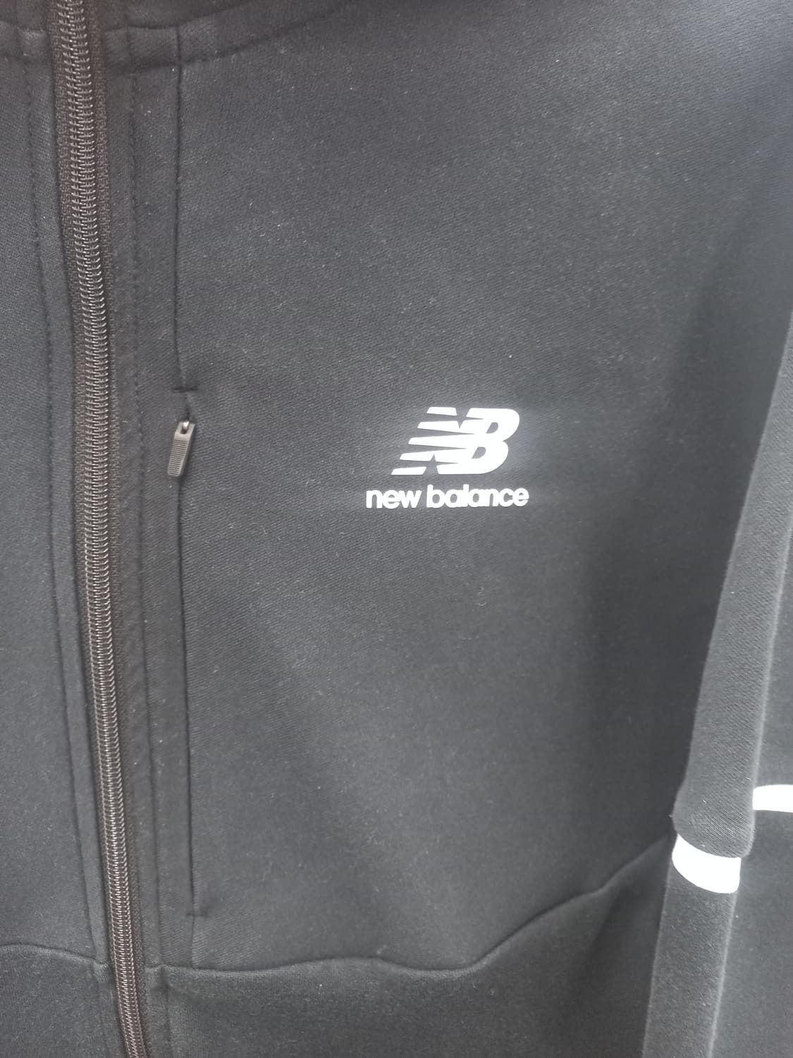 뉴발란스 후드집업 블랙 95 (실측90) 상품이미지4