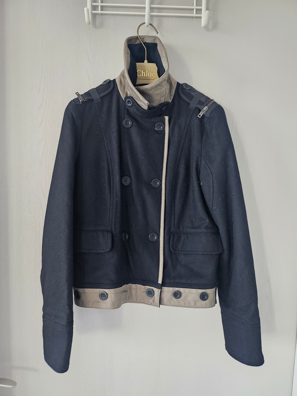 씨바이끌로에 모직 잠바 상품이미지1