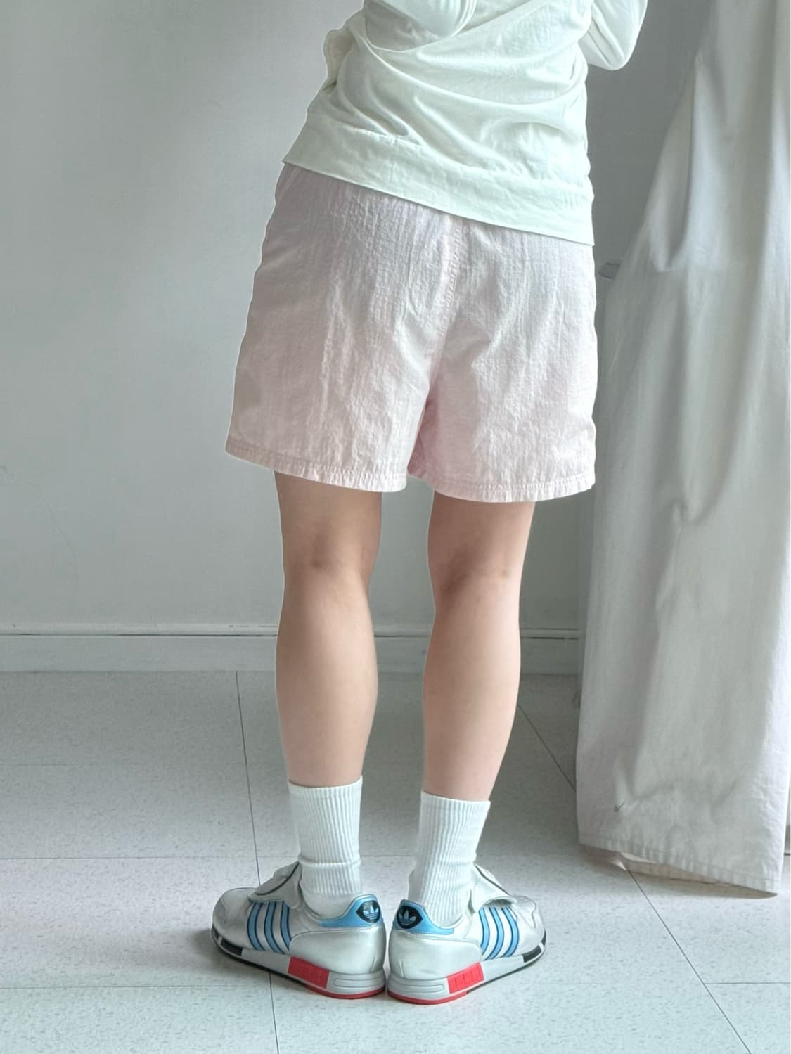 나이키 연핑크 숏팬츠 상품이미지4