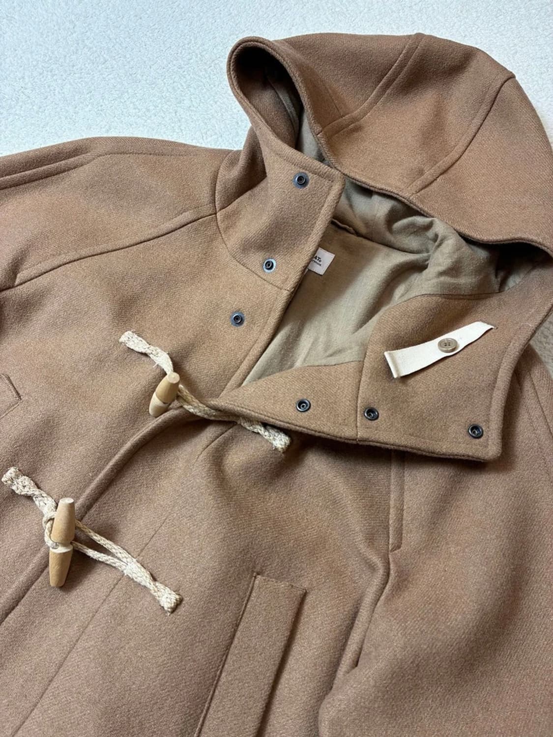 커버낫 17FW 후디 울 더플 코트 PN6941 상품이미지3