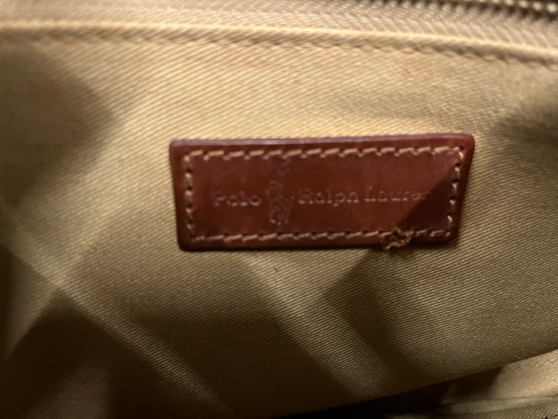 90s 폴로 랄프로렌 타탄체크 크로스백 상품이미지9