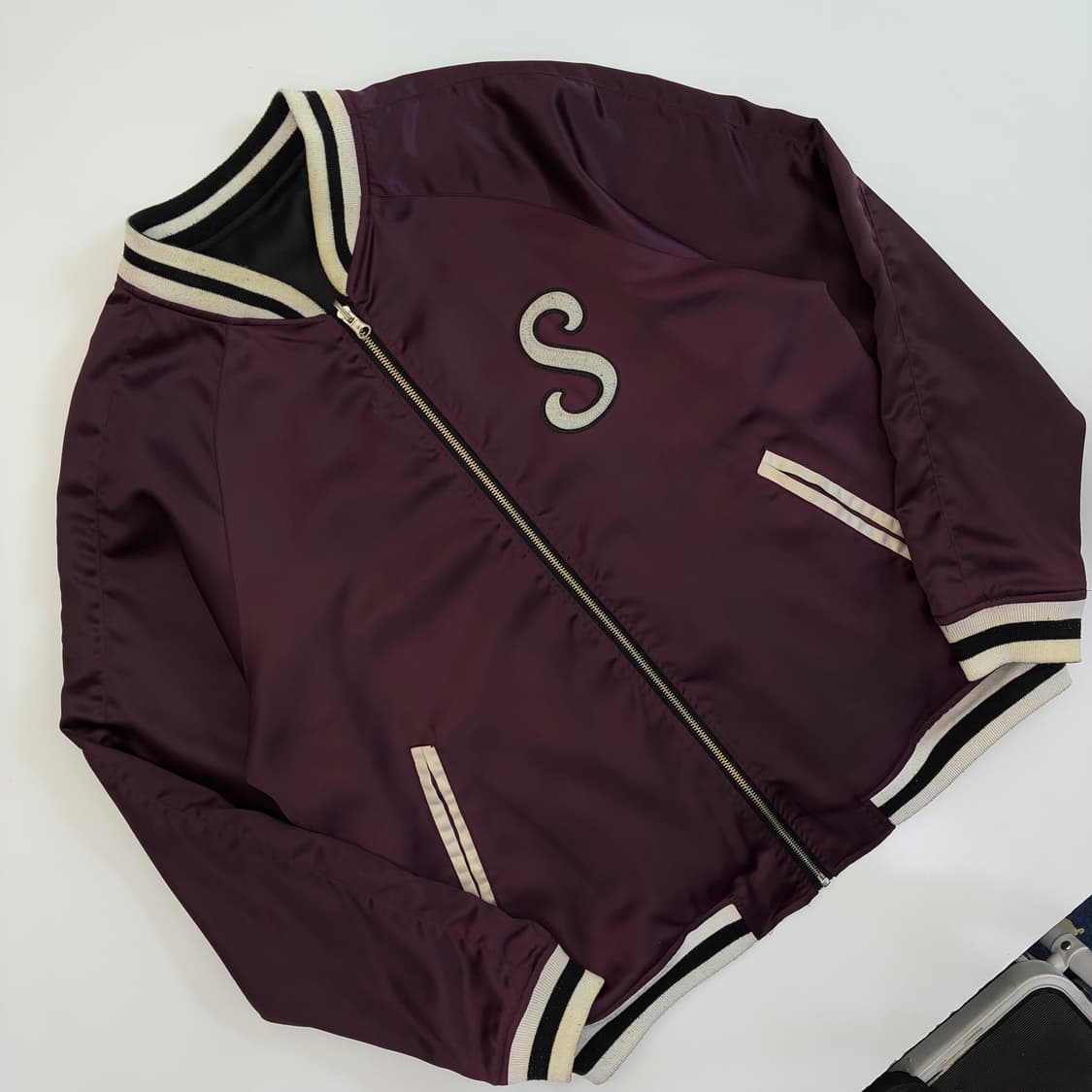 Stussy  스투시 35TH 월드투어 수베니아 타이거 리버시블 스카쟌  상품이미지4