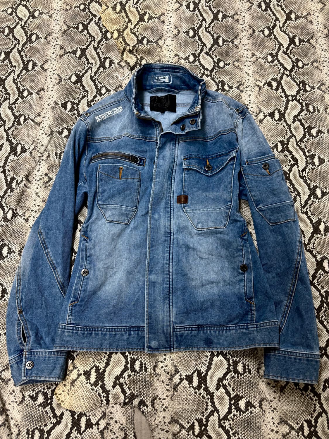 “Vintage” Y2K Mood Side Pocket Detail De 상품이미지1