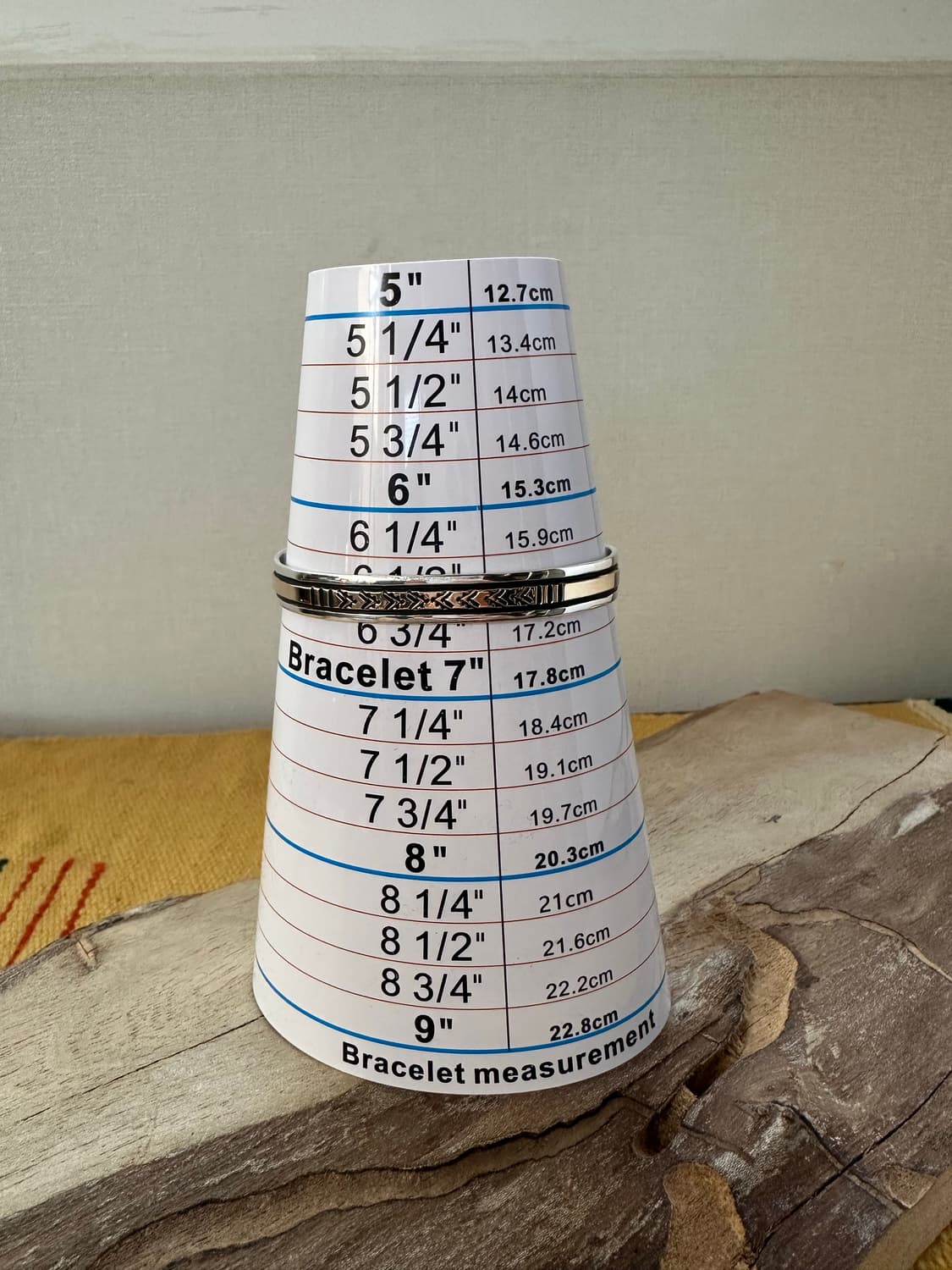 네이티브아메리칸 인디언주얼리 나바호 골드필드 커프 상품이미지9