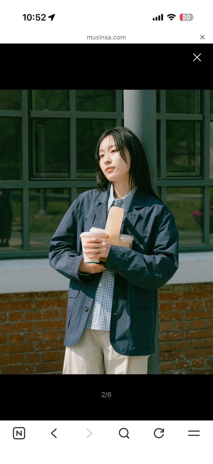 havehad 네이비 서머 이지 클럽 자켓 상품이미지7