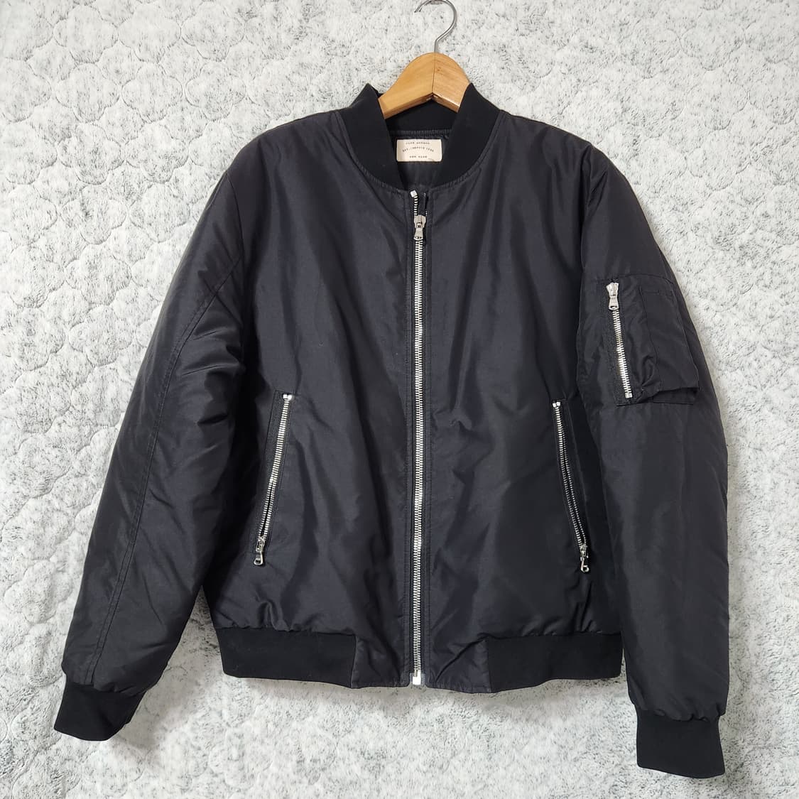 H280 [L] 클럽모나코 Japanese Fabric 거위털 항공점퍼 상품이미지1