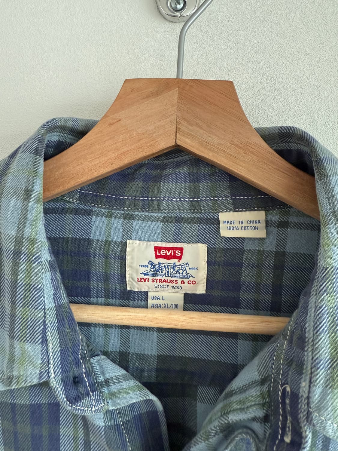 올드 리바이스(Levi's) 체크 워크셔츠 상품이미지7