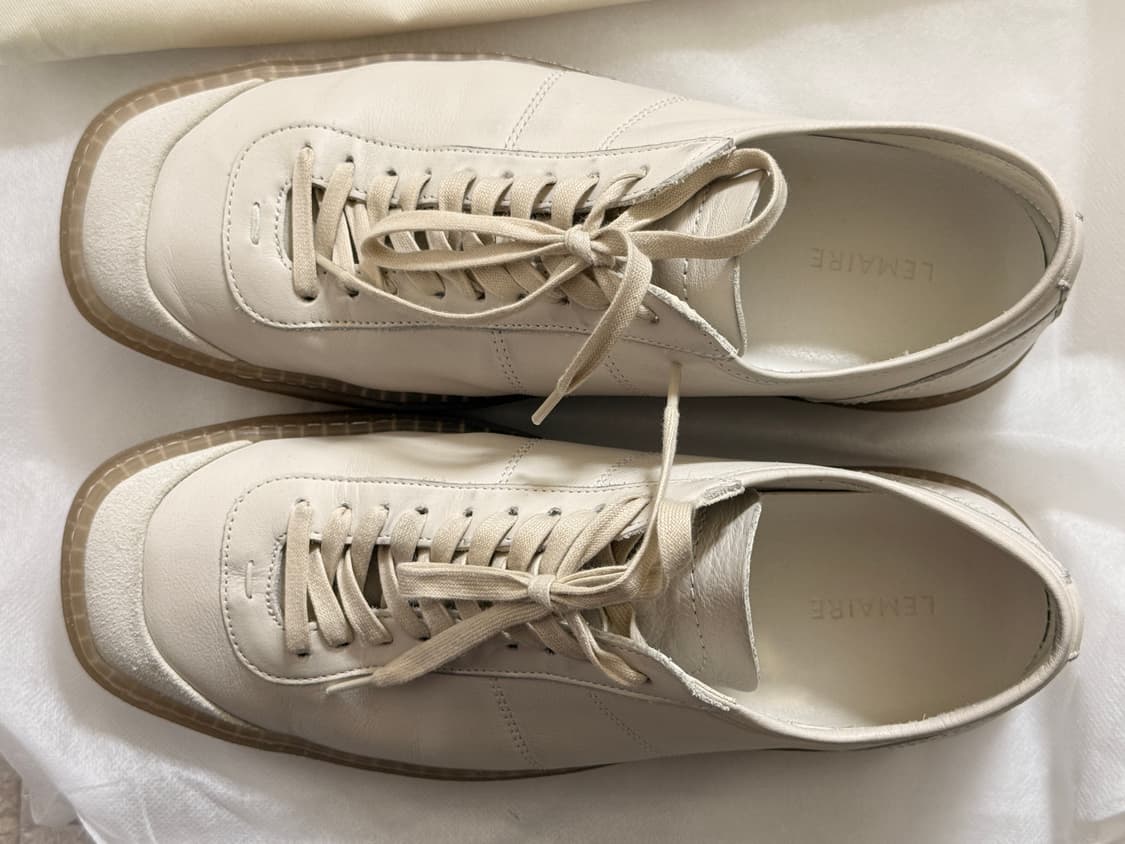 르메르 리놀륨 스니커즈 클레이화이트 40 상품이미지4