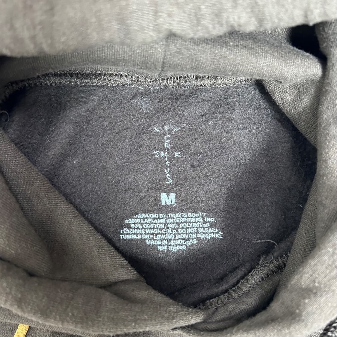 Cactus Jack lyrics hoodie M 상품이미지5