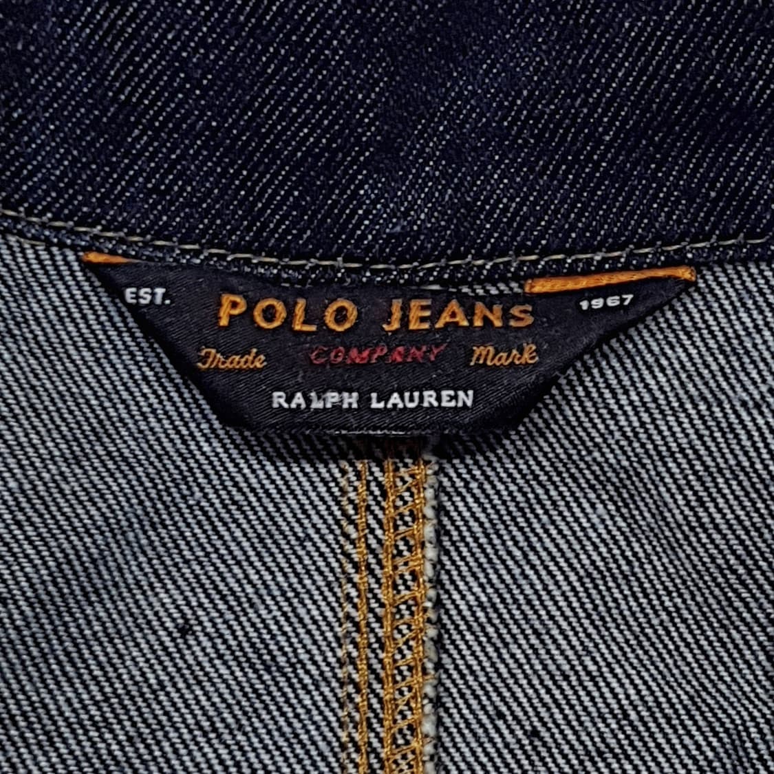 폴로 데님 초어 자켓 반 자켓 90s m (105) polo jeans 상품이미지7
