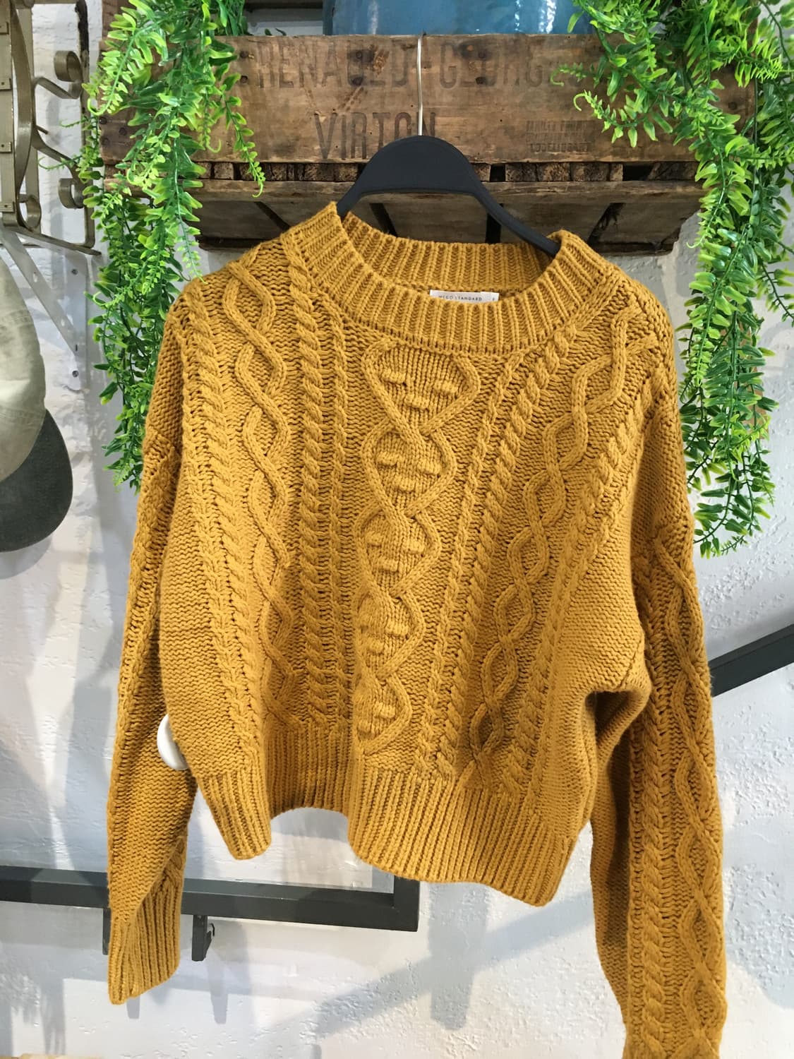 빈티지 머스타드 너드 코디세트 상품이미지4