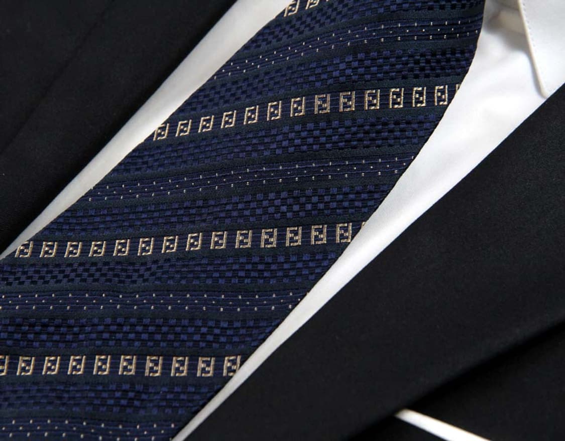 펜디 10cm A+등급 클래식 남자 명품 넥타이 상품이미지5