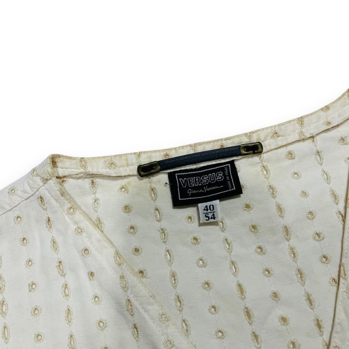 베르수스 베르사체 90s 금장 라이언 버튼 조끼/베스트 상품이미지4