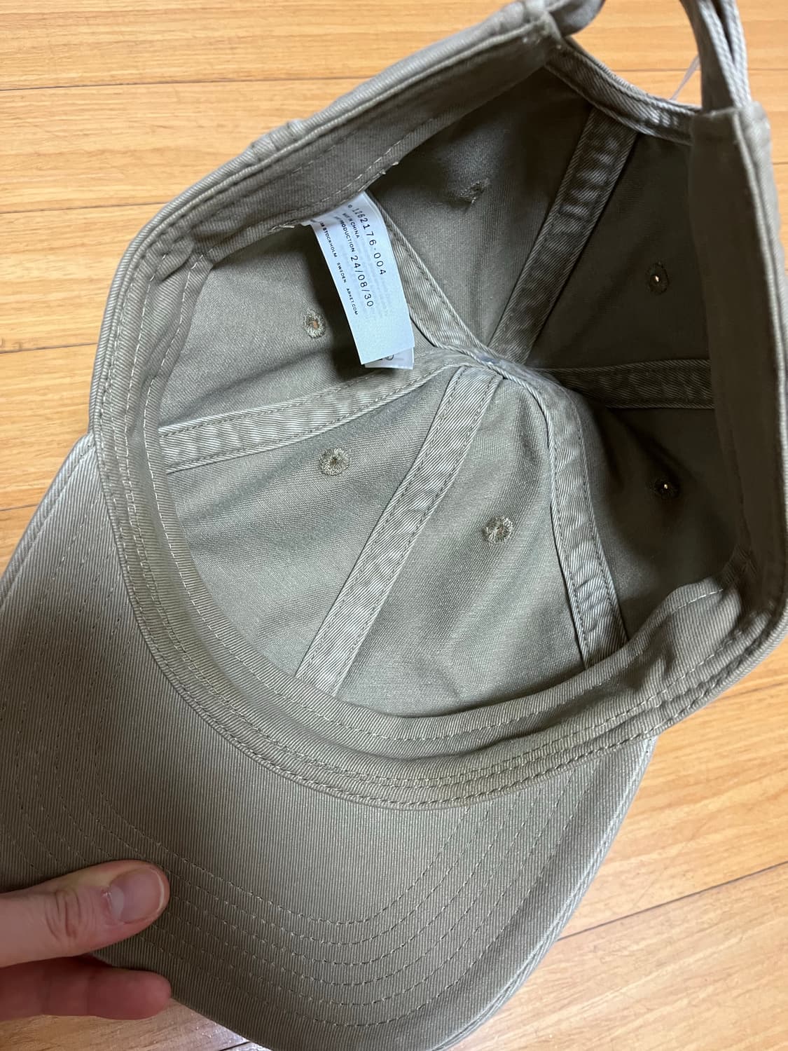 아르켓 볼캡 다크 베이지(택 有) 상품이미지5