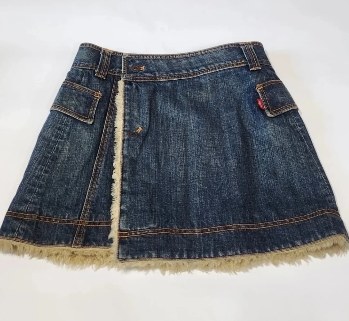 리바이스 정품 데님 스커트  상품이미지1