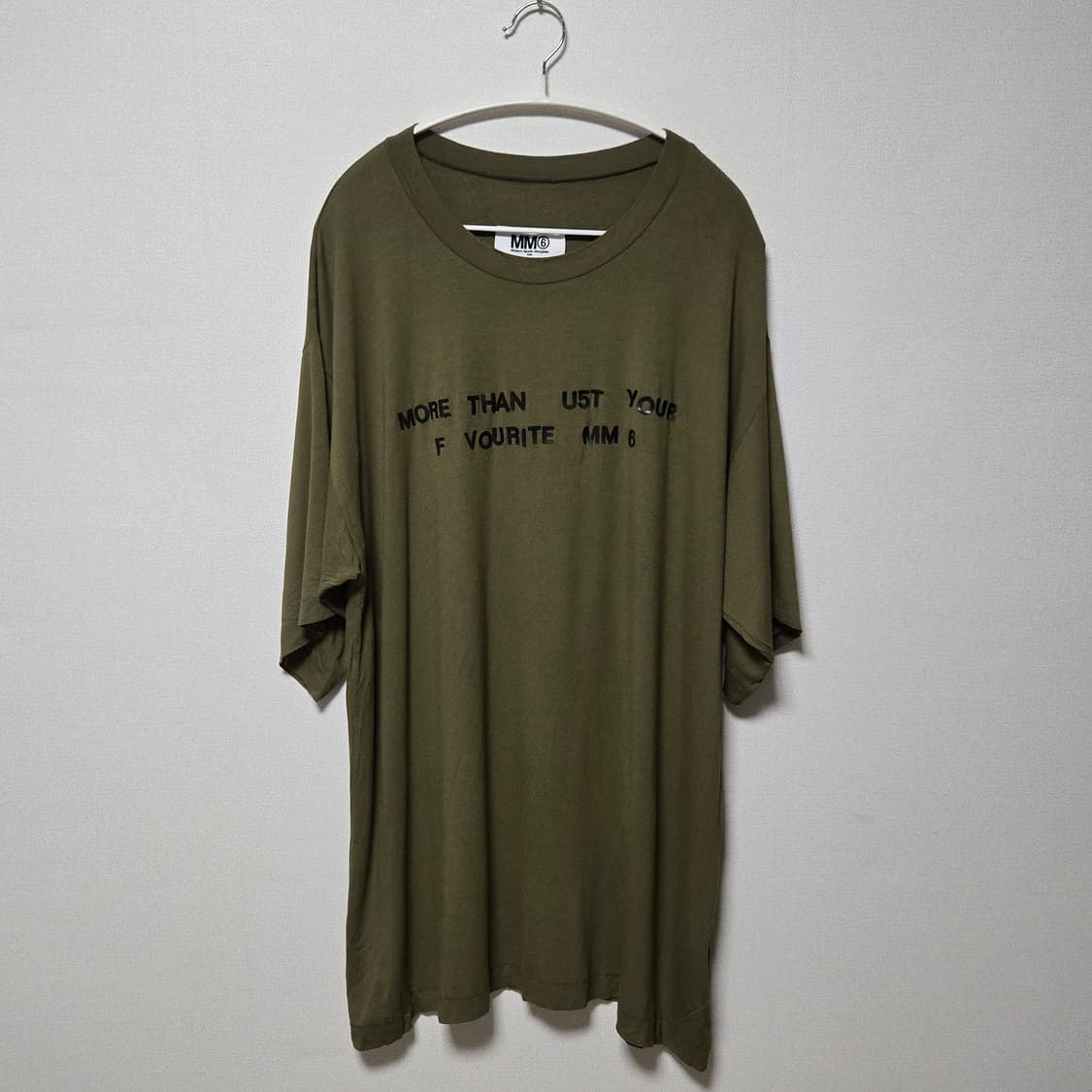 메종마르지엘라 mm6 원피스 티셔츠 / 여성 원피스 / 여성 티셔츠 상품이미지1