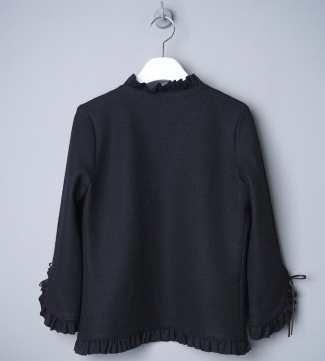 빈티지 러플 크롭 자켓 상품이미지4