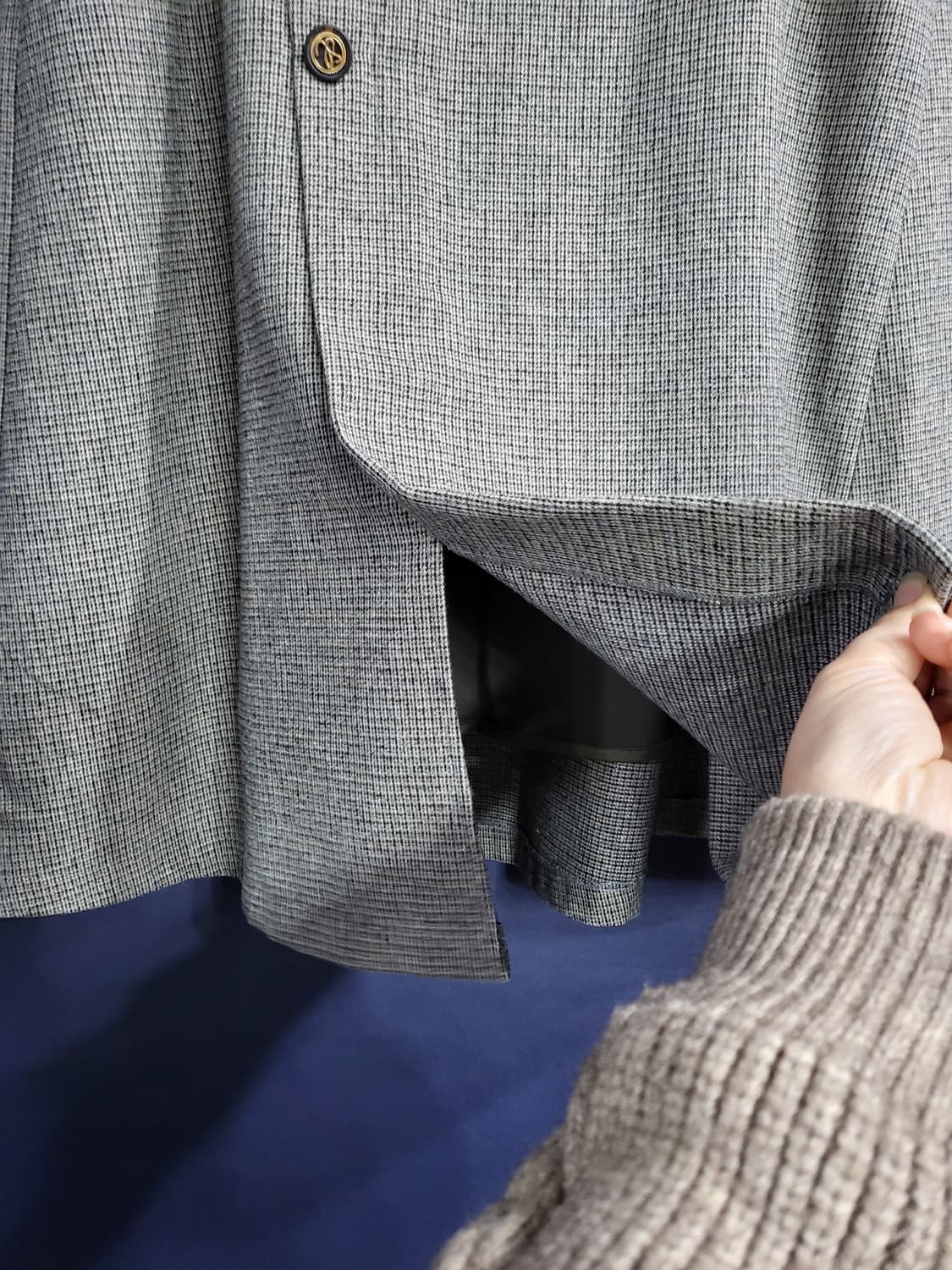 에셀리아 핀턱 밴드 스커트 상품이미지4