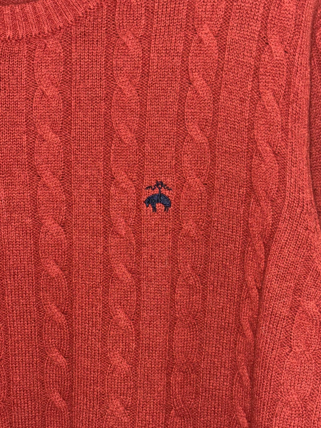 Brooks Brothers 울 케이블 니트 상품이미지3