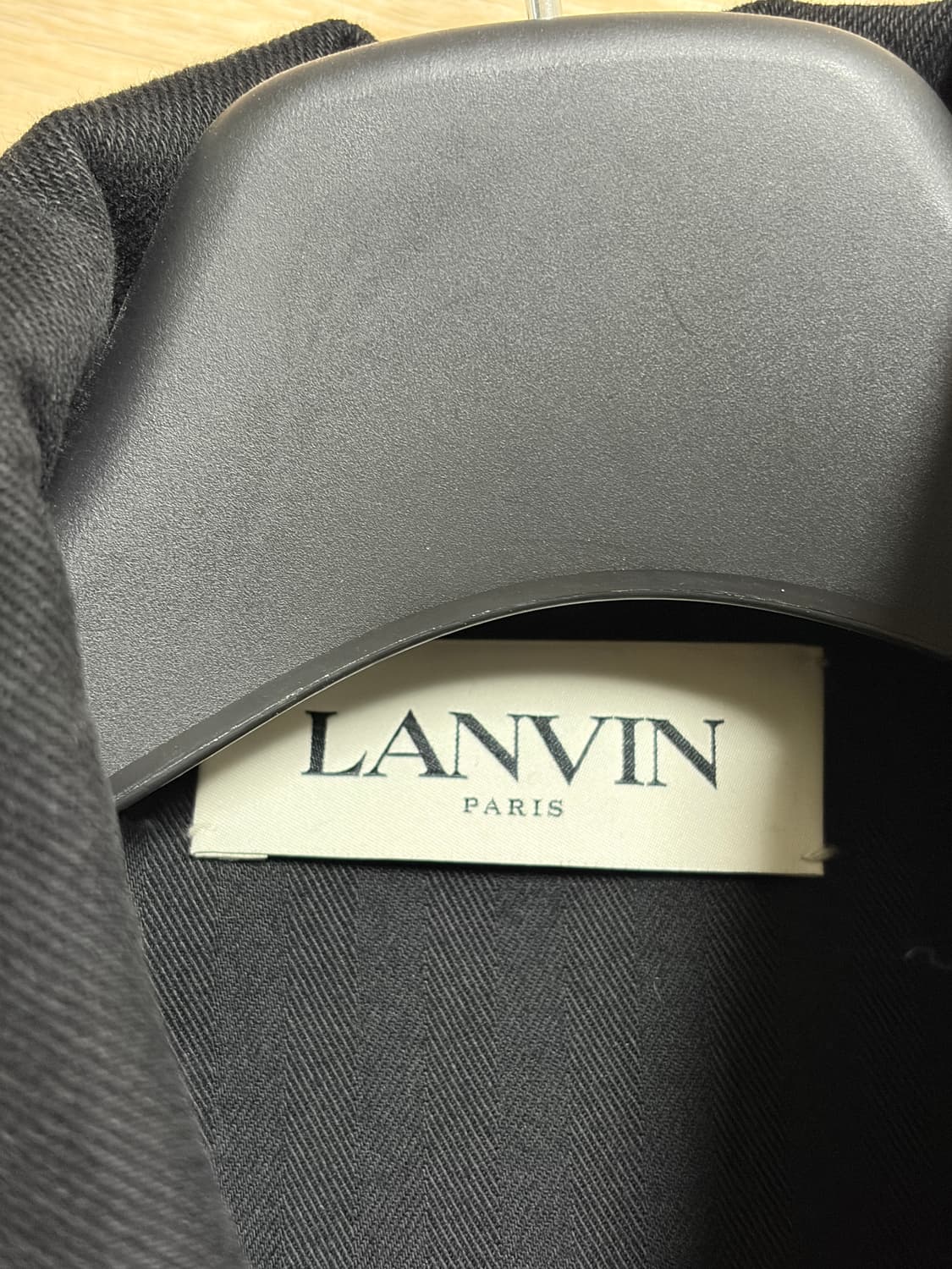 랑방 파리 타이포그래피 트러커 데님 자켓 상품이미지3