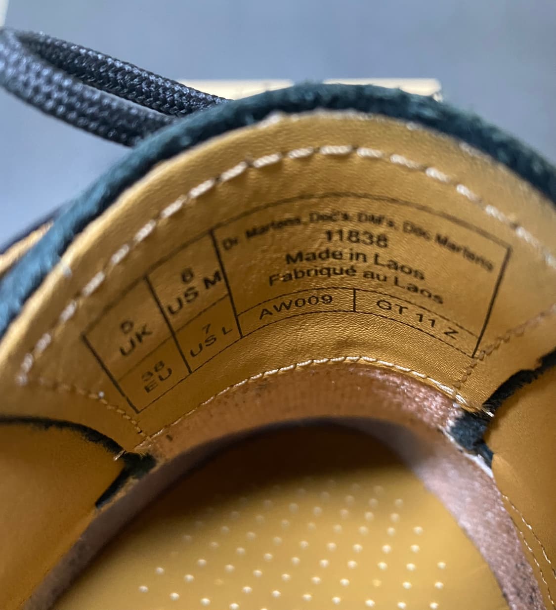 (240) 닥터마틴 1461 스무스 UK5 US6 상품이미지5