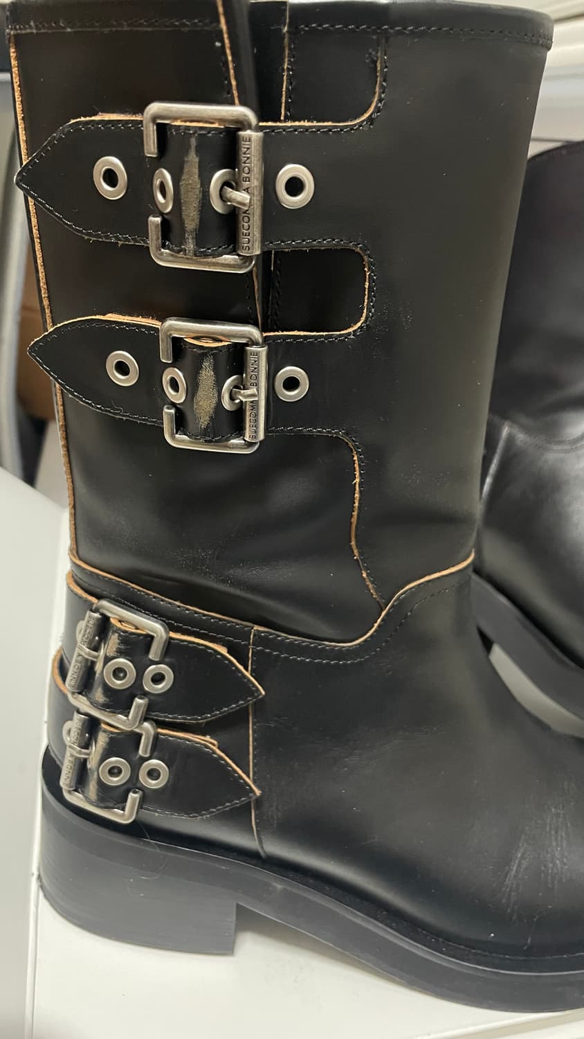 슈콤마보니 버클 부츠 상품이미지4