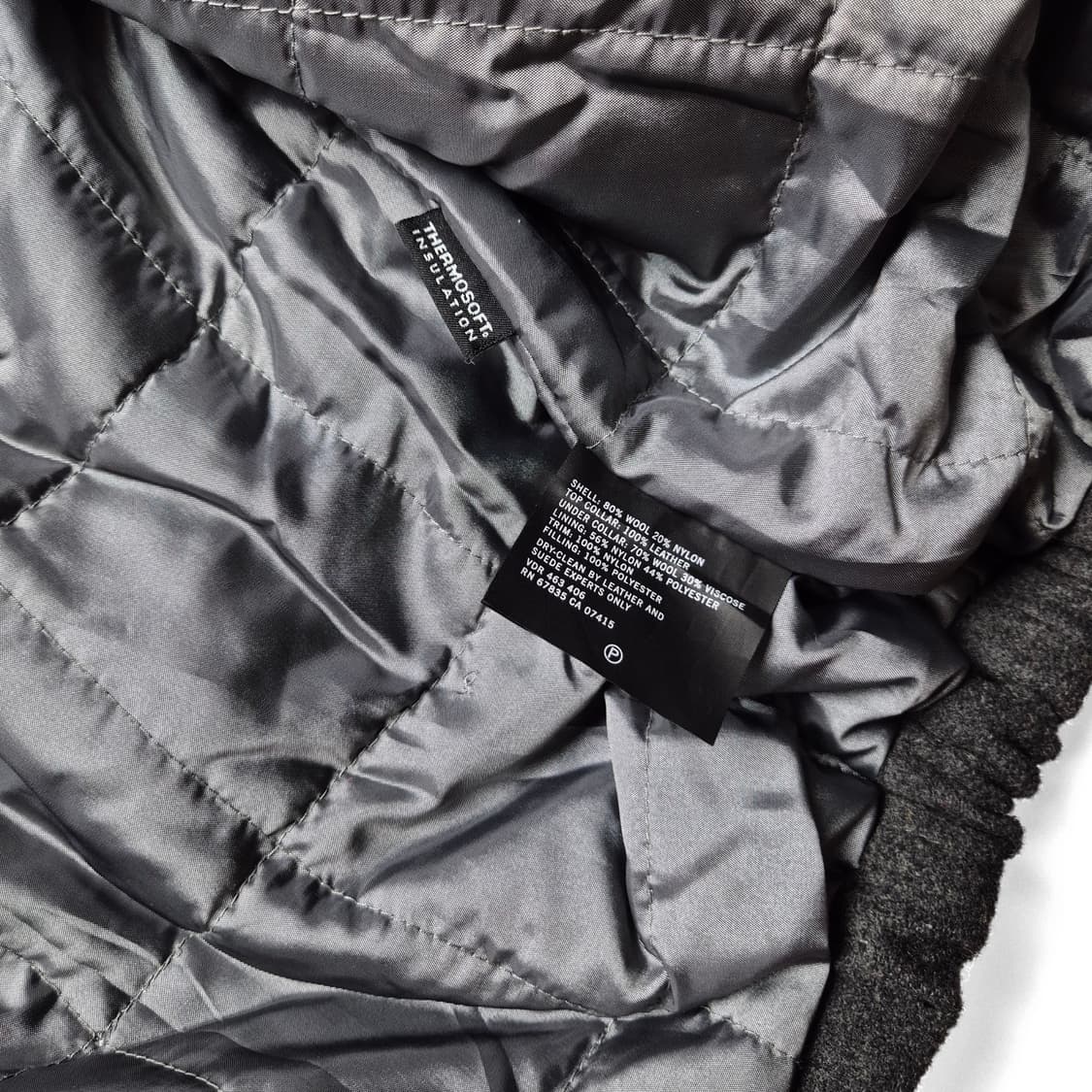 [M] 노티카 레더카라 스윙톱 자켓 상품이미지9