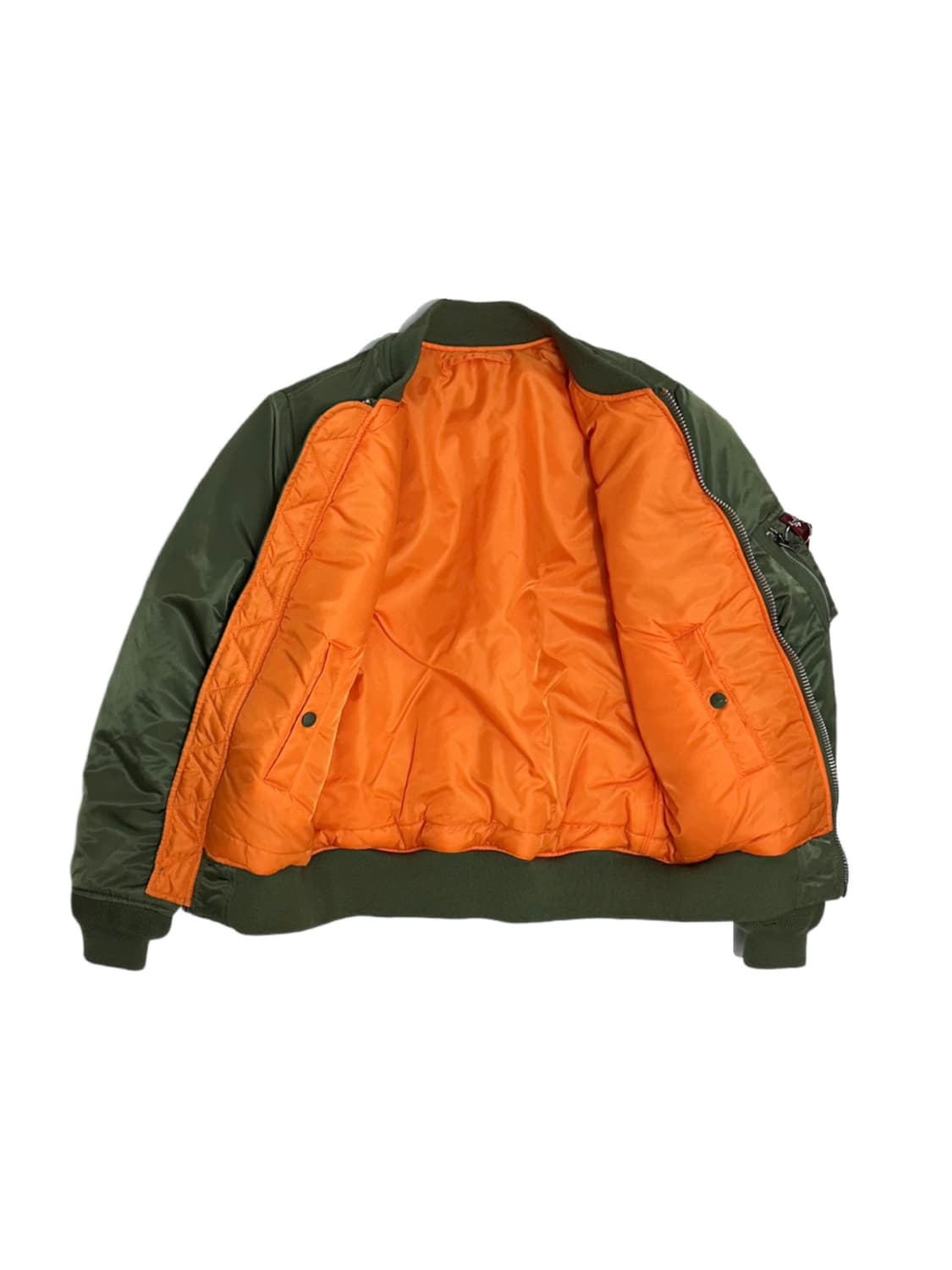 알파인더스트리 ma-1 리버서블 항공점퍼 블루종 자켓 상품이미지2