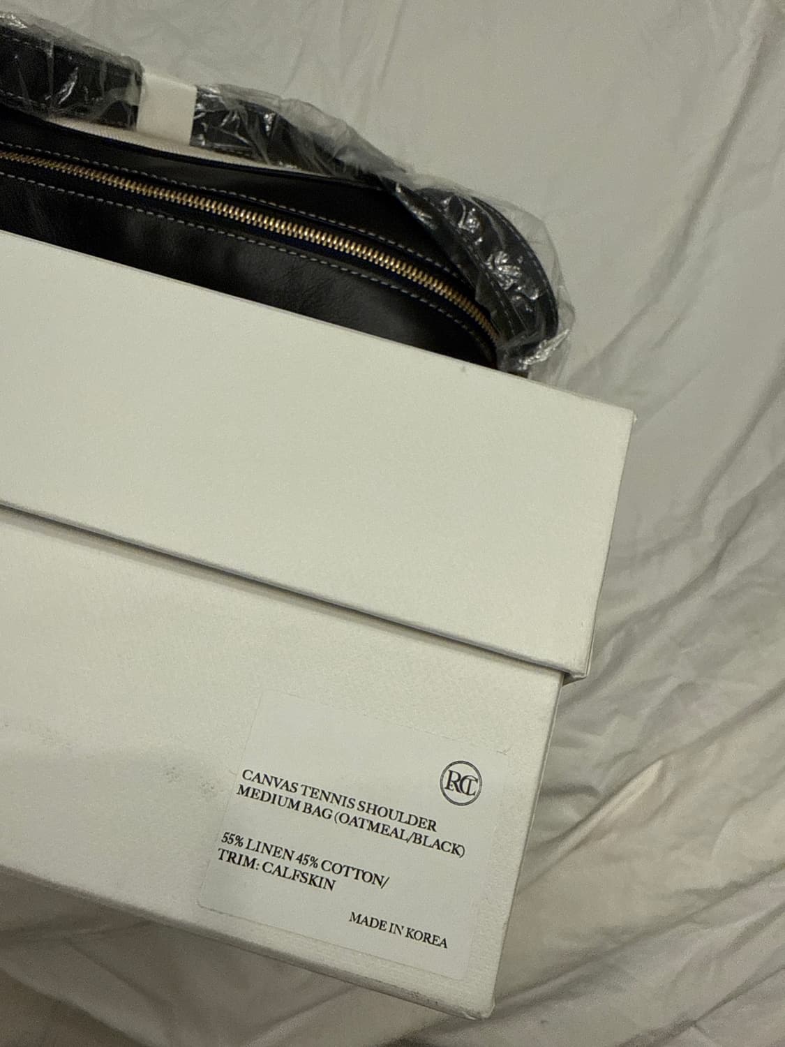 렉토 캔버스 테니스 숄더 미디엄 백 팝니다 상품이미지5