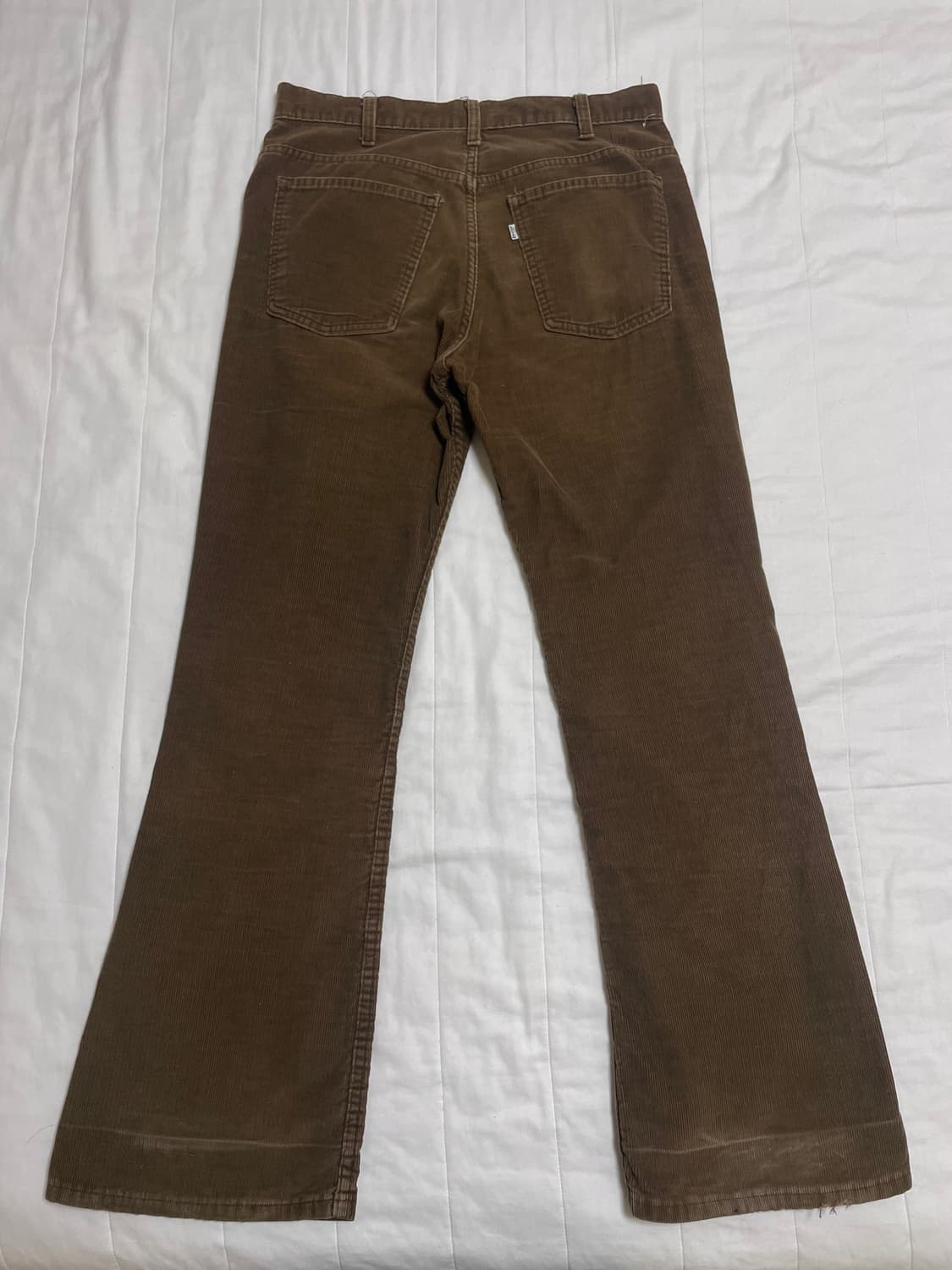 리바이스 70s 646 코듀로이 벨바텀 브라운 부츠컷 517 상품이미지6