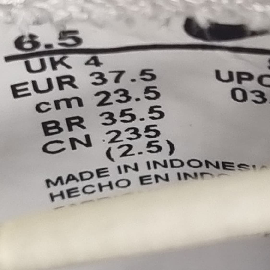 나이키 코르테즈 흰검 여성운동화235  상품이미지6