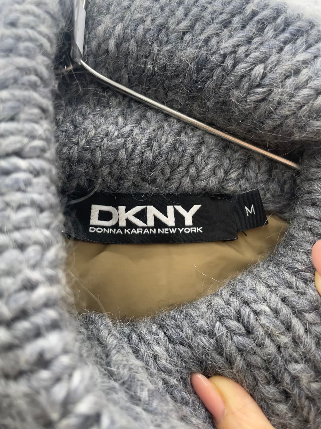 Dkny 패딩후드 스웨터 집업 상품이미지3