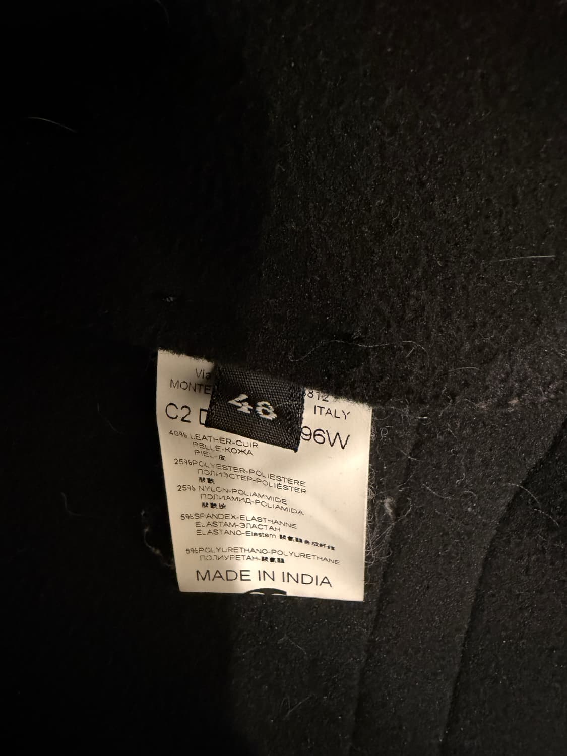 딕 비켐버그 바이커 레더 자켓 상품이미지8