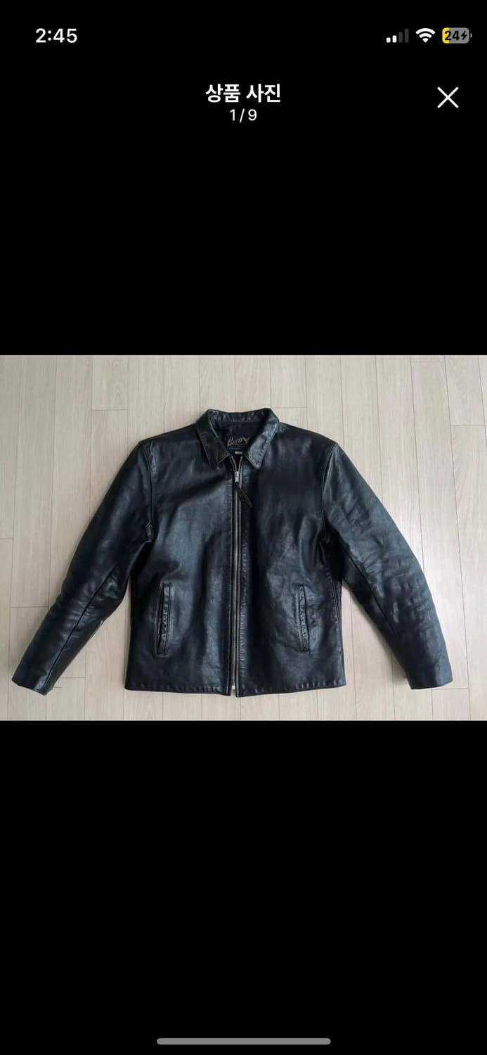 BUCO 부코 가죽자켓 42 상품이미지1