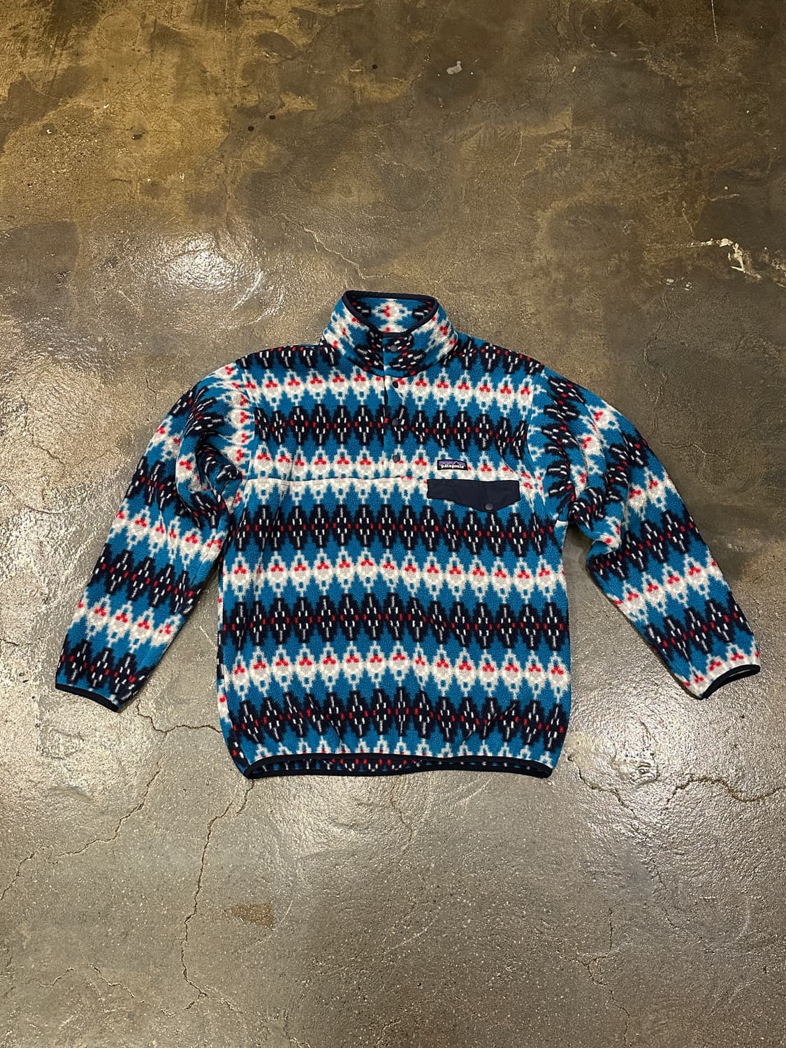 파타고니아 신칠라 스냅티 아즈텍 플리스 M 상품이미지1