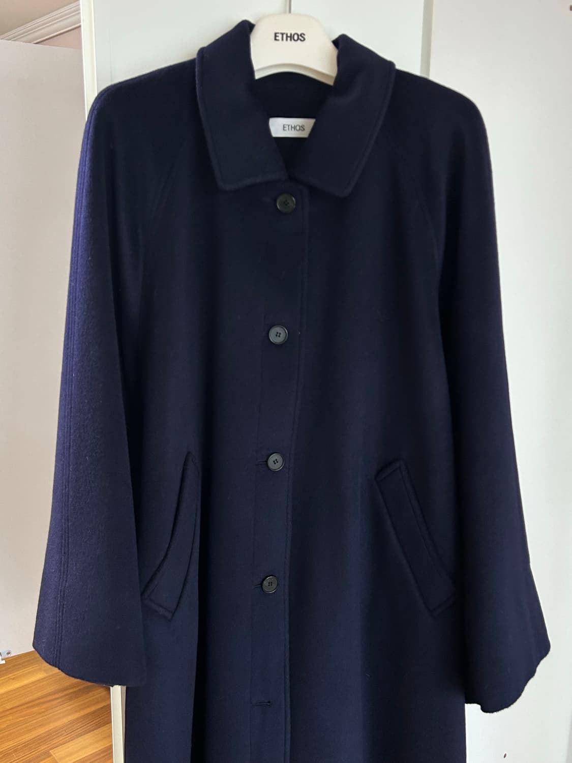 에토스 래글런코트 네이비 상품이미지3