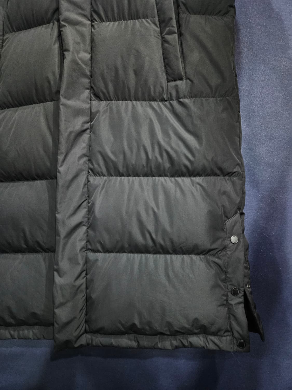 네파 블랙컬러 남성 110 덕다운 롱패딩  상품이미지6