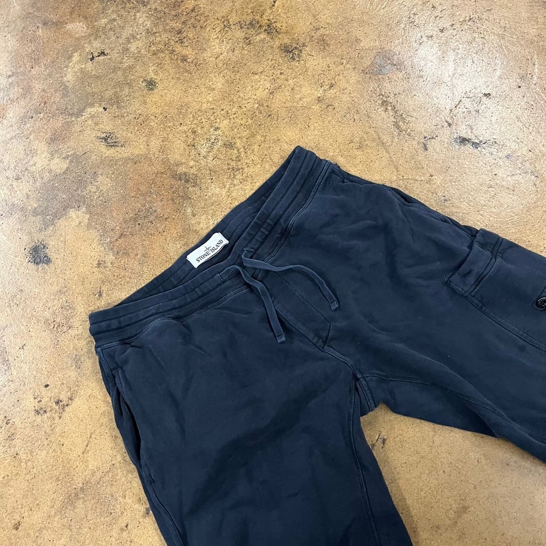 [정품/M] 스톤아일랜드 카고 트레이닝 바지 네이비 b13 상품이미지1