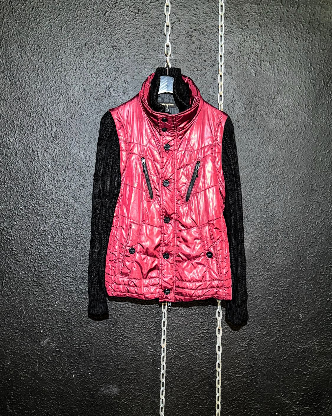 HIDEAWAYS NICOLE – Burgundy Quilted Knit 상품이미지1