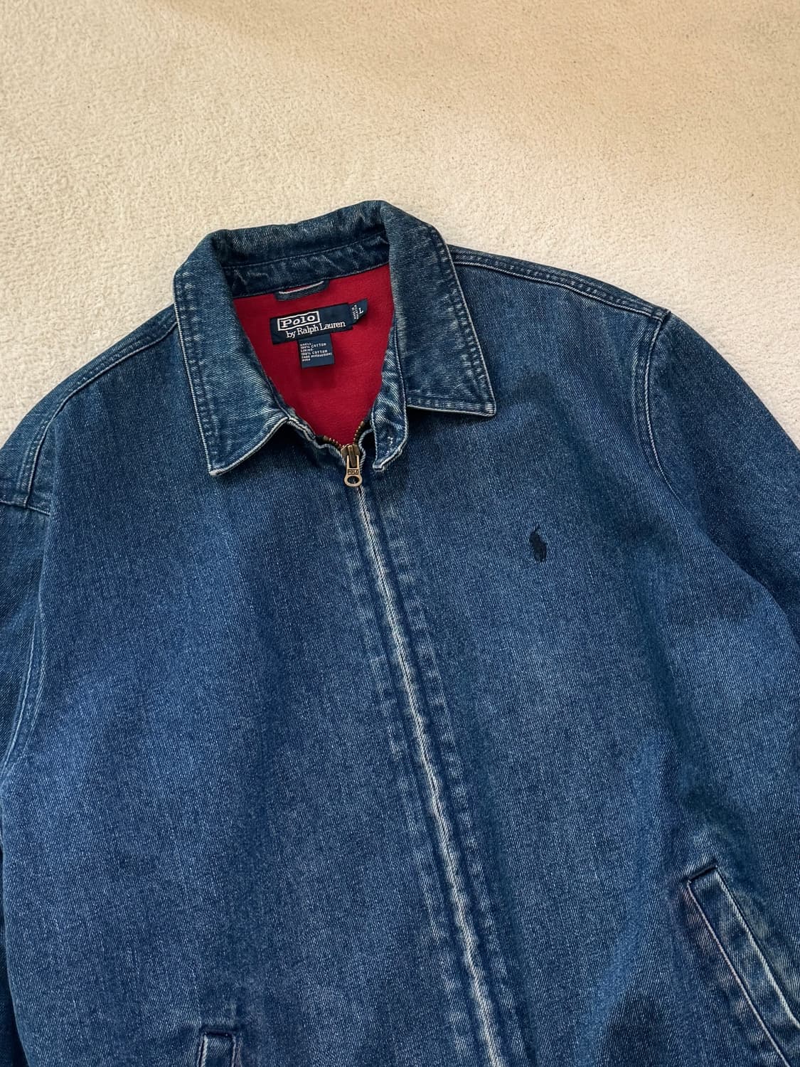 90s 폴로 데님 자켓 상품이미지4