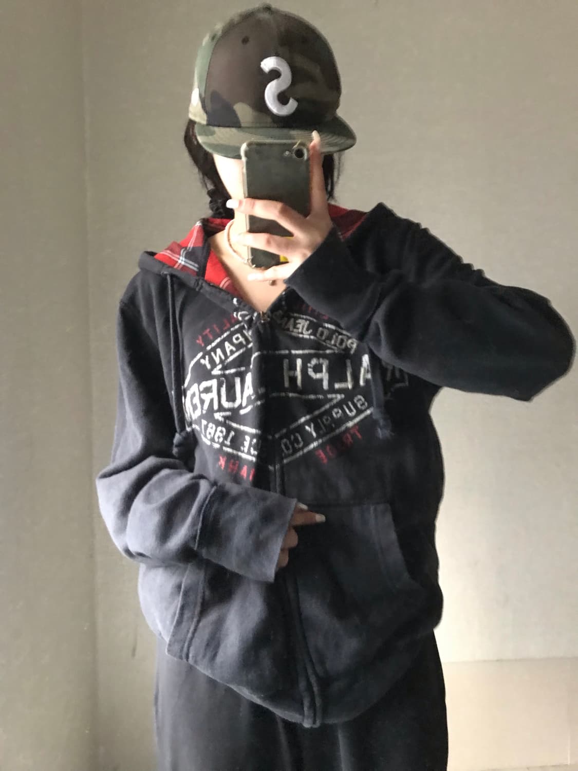 폴로 빅로고 후드집업 상품이미지3