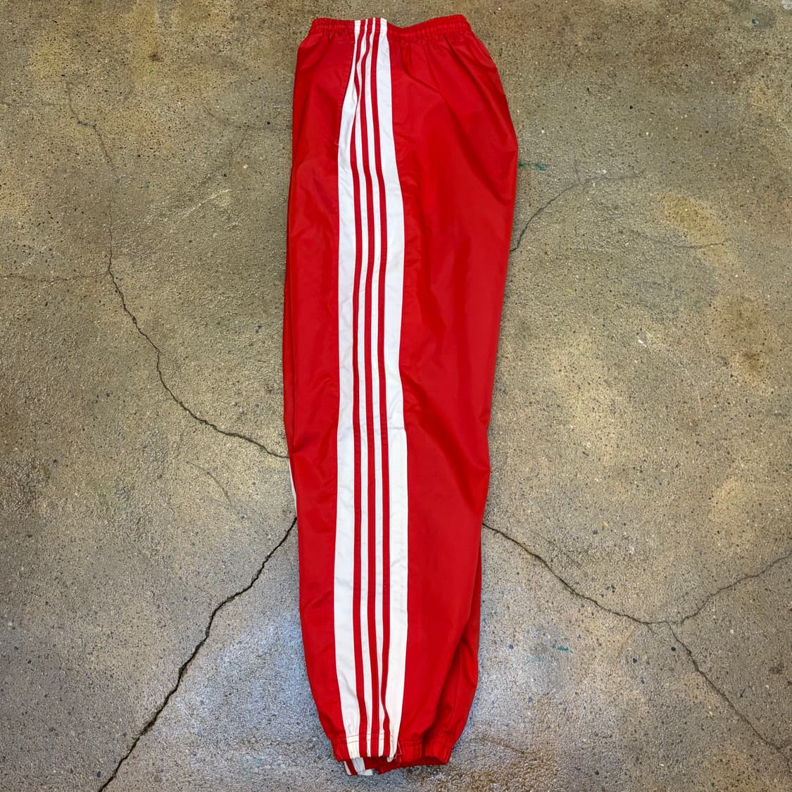 90s USA 아디다스 삼선 츄리닝 트레이닝팬츠 바람막이 팬츠 상품이미지5