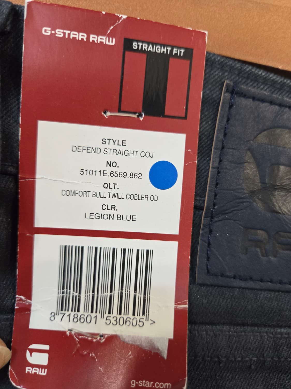 [DIESEL] 디젤 블랙 워싱 데님 팬츠(W33/L32) 상품이미지6