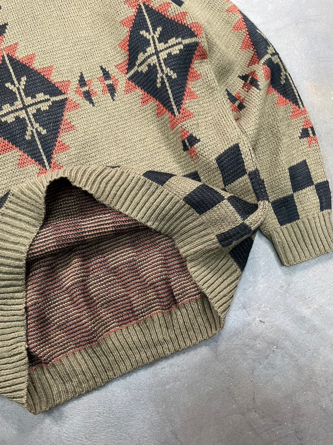 빈티지 나바호 터틀 넥 니트 상품이미지3