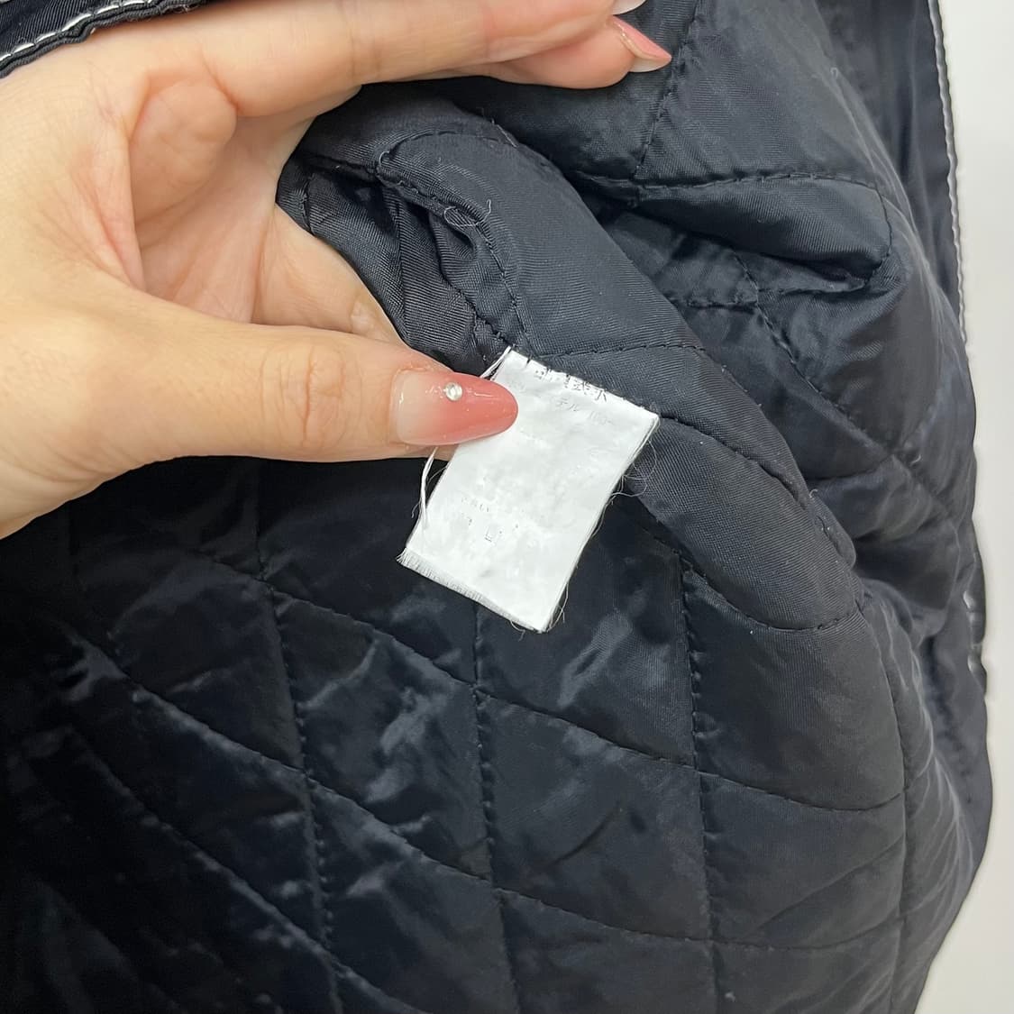 노스페이스 80s 실버 자수로고 누빔안감 윈드브레이커 자켓 상품이미지10