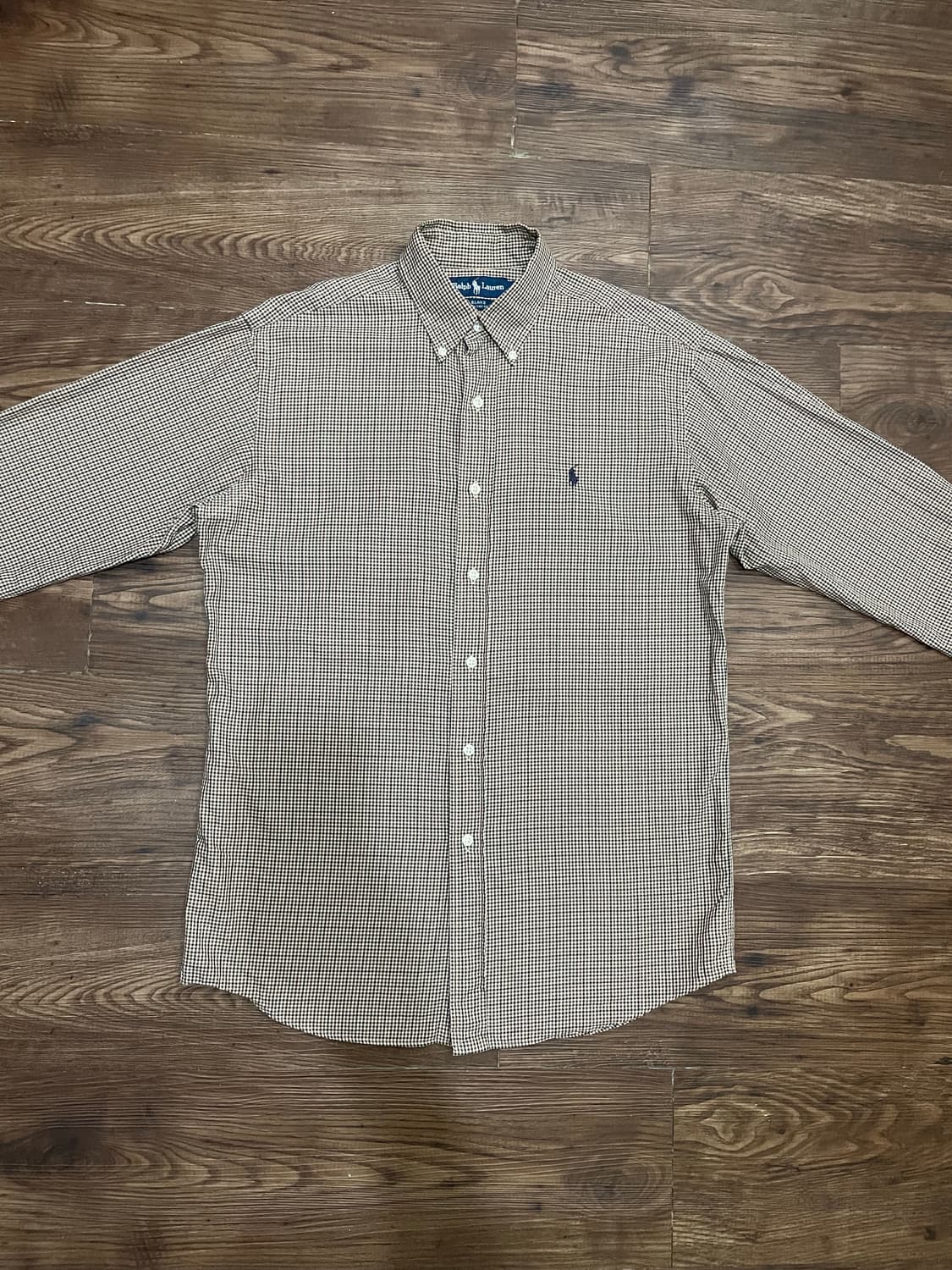 폴로 랄프로렌 깅엄 체크 셔츠 상품이미지2