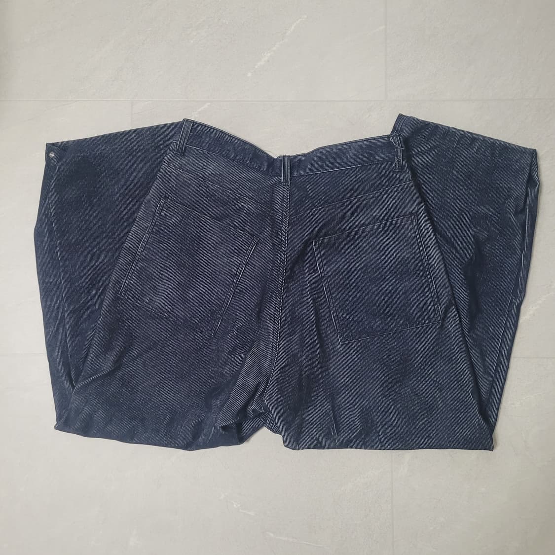 코듀로이 데님팬츠 인디고 S 상품이미지3