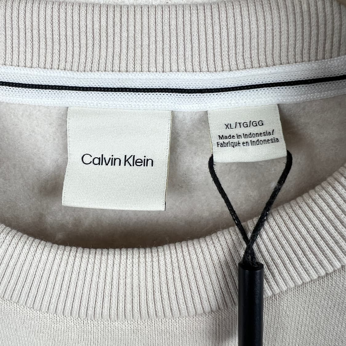 [택상품] CK 캘빈클라인 여성 기모 맨투맨 XL 상품이미지4