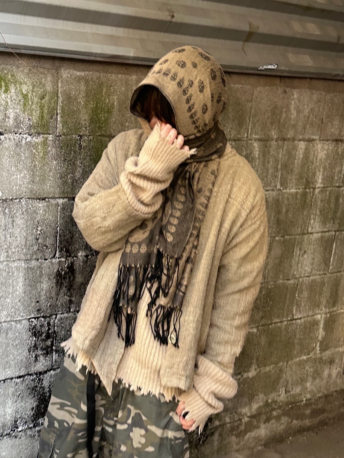 레이나 90s 에스닉 보로 자켓 상품이미지2